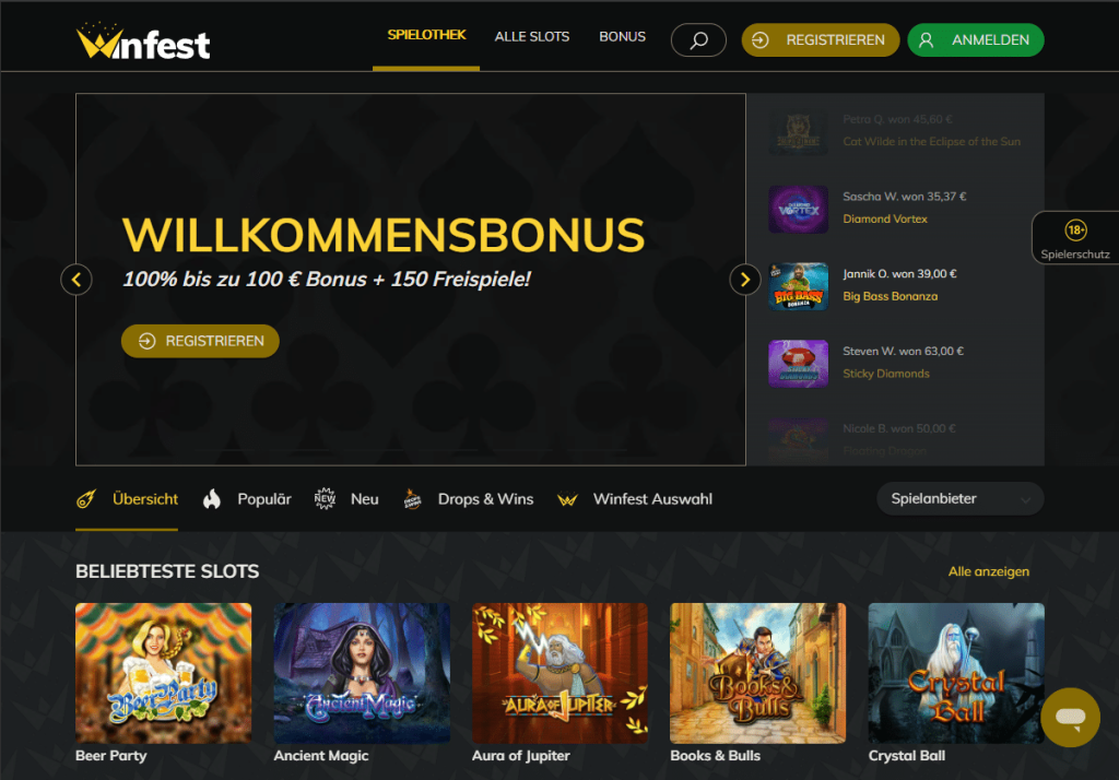 Winfest-willkommensbonus